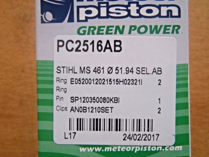 Meteor piston kit for Stihl MS461 52mm NEW 1128 030 2051 - Image 4