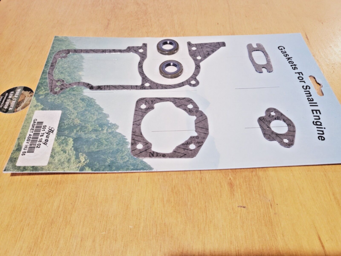 Hyway Gasket set with crankshaft seals for Husqvarna 51 55 55 Rancher gaskets - Image 3