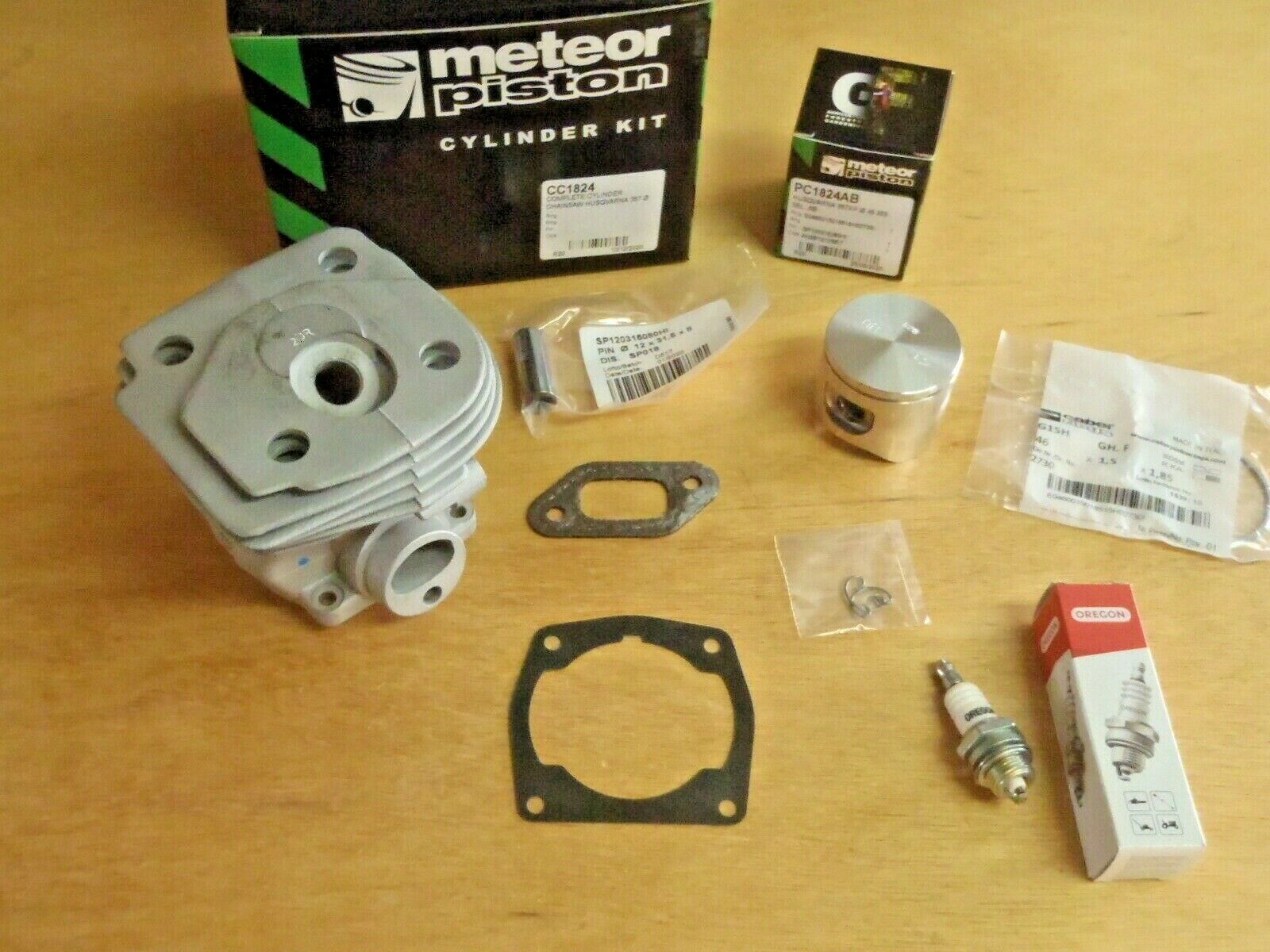 Cylinder Kit for HUSQVARNA 357XP 46mm #537248502 357XP EPA w/ METEOR Piston