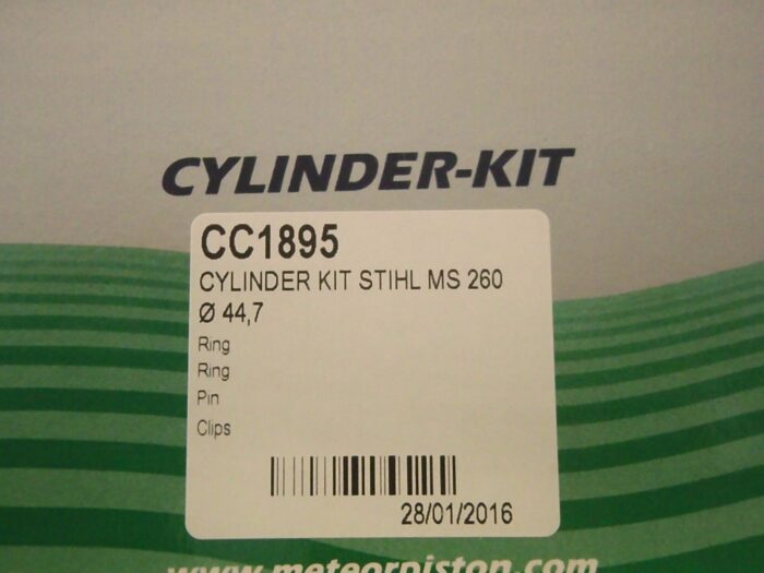 Meteor cylinder piston kit for Stihl MS260, 026 Big Bore 44.7mm with gaskets - Image 11