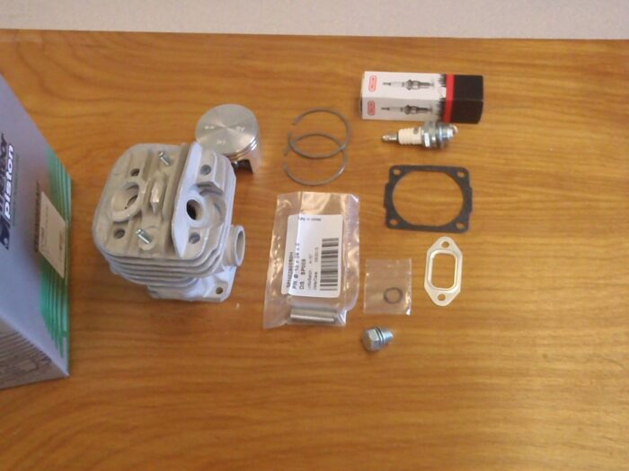 Meteor cylinder piston kit for Stihl MS260, 026 Big Bore 44.7mm with gaskets - Image 4