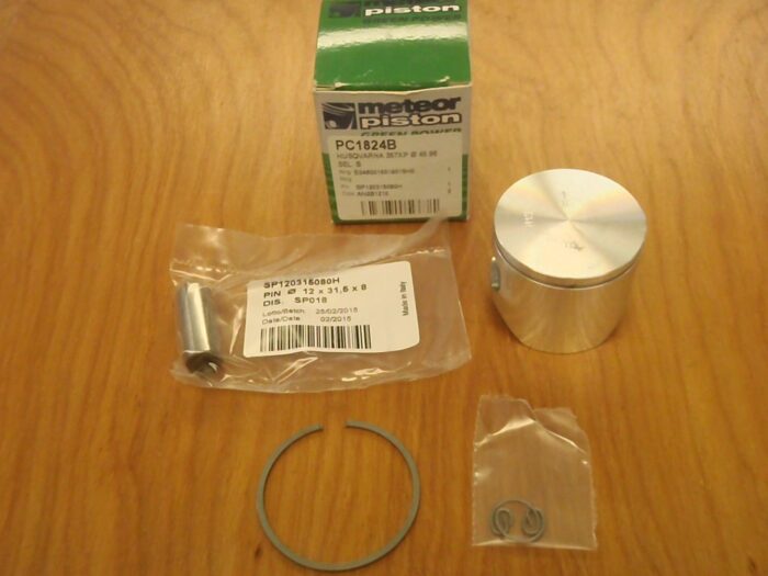 Meteor piston kit for Husqvarna 357 357XP 46mm with ring Italy 537 21 96-02