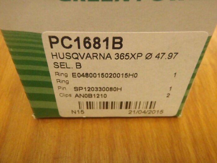 Meteor piston kit for Husqvarna 365 365XP SP 2165 2065 48mm Italy 503 69 13-71 - Image 4