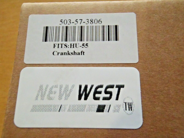 New West crankshaft for Husqvarna 51, 55, 55 Rancher, 40, 45 240, 245 - Image 5