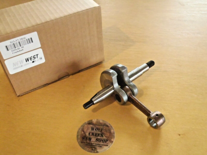 New West crankshaft for Husqvarna 51, 55, 55 Rancher, 40, 45 240, 245