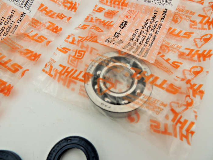 OEM Stihl crankshaft bearings with seals for MS270 MS271 MS280 MS291 MS311 MS391 - Image 3