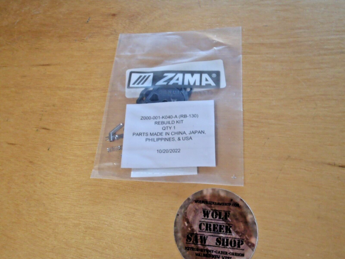 OEM Zama carb carburetor rebuild kit for Husqvarna 570 575 575xp 576xp RB-130
