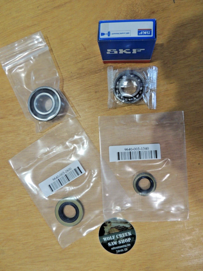 SKF/BAO/C&U Crank crankshaft bearings and seals for Stihl 028, AV, Super - Image 3
