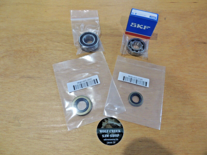 SKF/BAO/C&U Crank crankshaft bearings and seals for Stihl 028, AV, Super