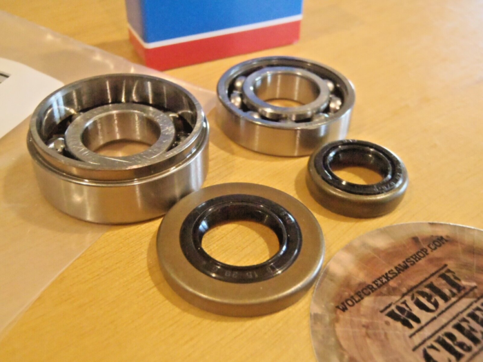 SKF/BAO/New West Crank crankshaft bearings and seals for Stihl MS260 026 024 - Image 3
