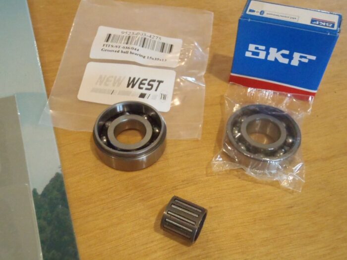 Hyway Gasket set crankshaft seals SKF NW bearings for Stihl MS460, 046 gaskets - Image 3