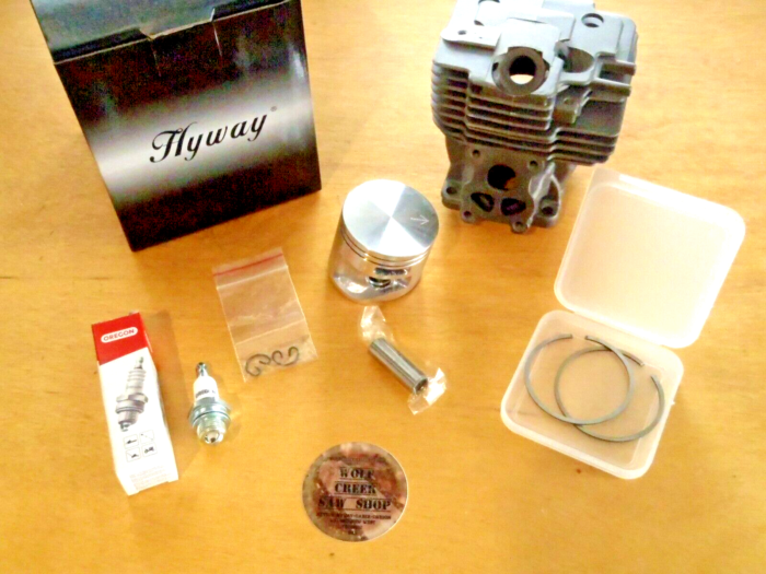 Hyway Nikasil Big Bore cylinder piston kit for Stihl MS441 52mm 1138 020 1201