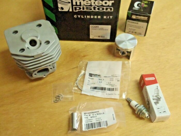 Meteor Nikasil 45mm cylinder piston kit for Husqvarna 254 254xp 154