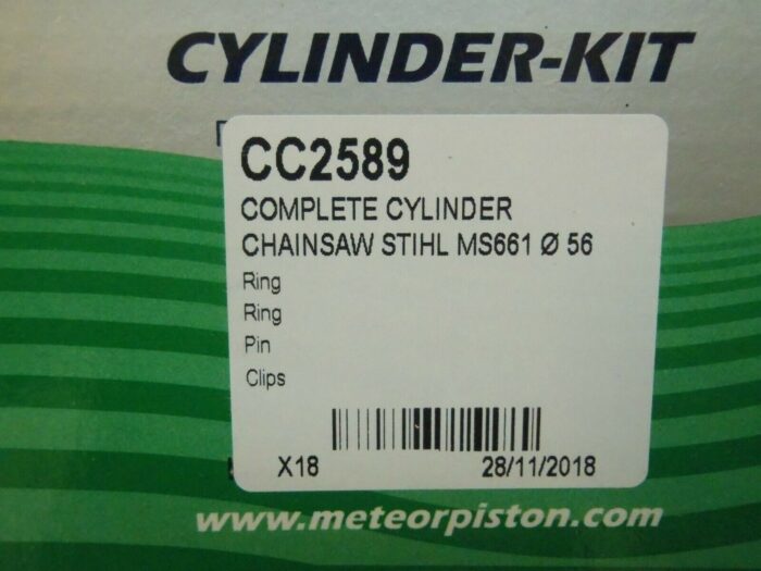 Meteor Nikasil cylinder piston kit for Stihl MS661 MS661C 56mm 1144 020 1200 - Image 10