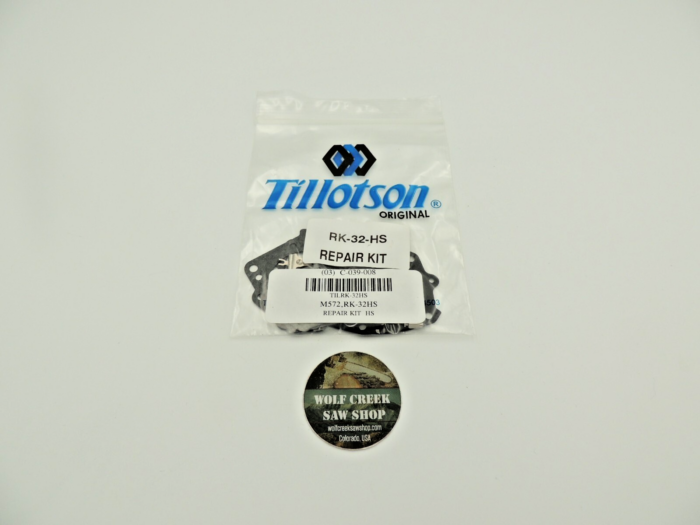 OEM Tillotson RK32HS carburetor kit Husqvarna 385 390 390xp 395 395xp - Image 3