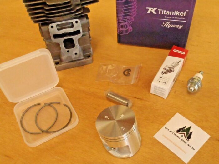 Hyway Titanikel cylinder piston kit for Stihl MS311 MS391 49mm - Image 3