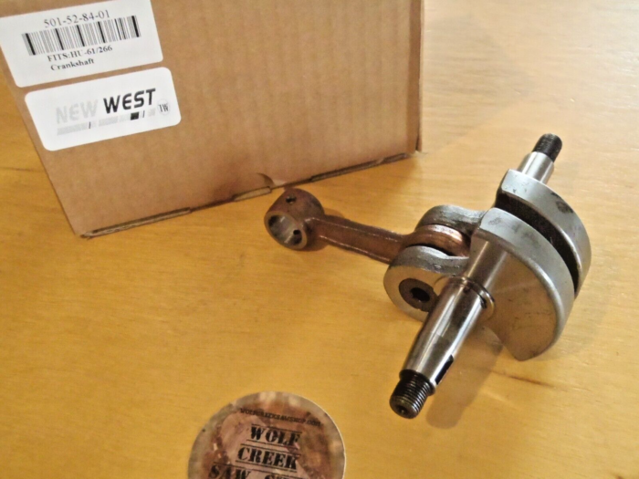 New West crankshaft for Husqvarna 61 266 266xp