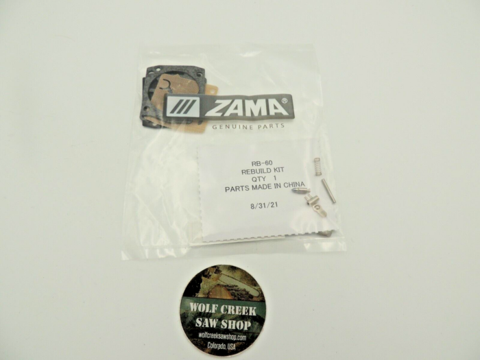OEM Zama carb carburetor rebuild kit for Husqvarna 362 365 371 372 RB-60