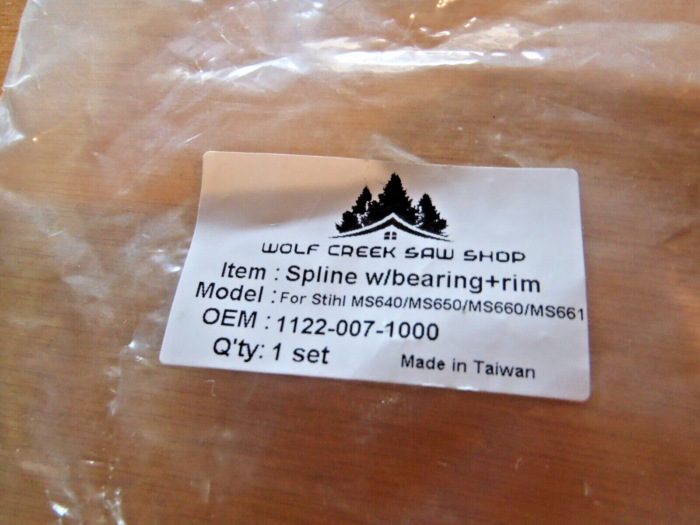 WCSS / Hyway clutch kit drum rim bearing for Stihl MS660 066 MS640 064 NEW - Image 4