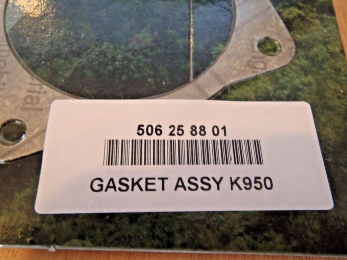 Gasket set crankshaft seals for Husqvarna Partner K950 concrete saw NEW - Image 3