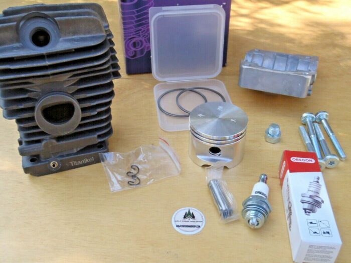 Hyway Titanikel cylinder piston kit for Stihl MS390 039 MS310 MS290 029 49mm - Image 3