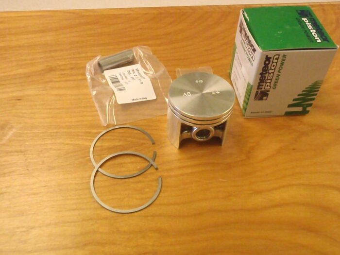 Meteor piston kit for Husqvarna 395 395XP 56mm with rings Italy 537 13 76-71 - Image 3
