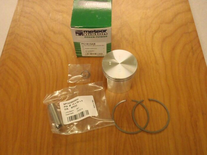Meteor piston kit for Husqvarna 395 395XP 56mm with rings Italy 537 13 76-71