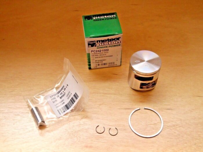 Meteor piston kit for Husqvarna 435 440 Jonsered 2240 41mm Italy 502 62 50-02