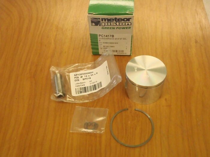 Meteor piston kit for Husqvarna 61 48mm Italy non-windowed