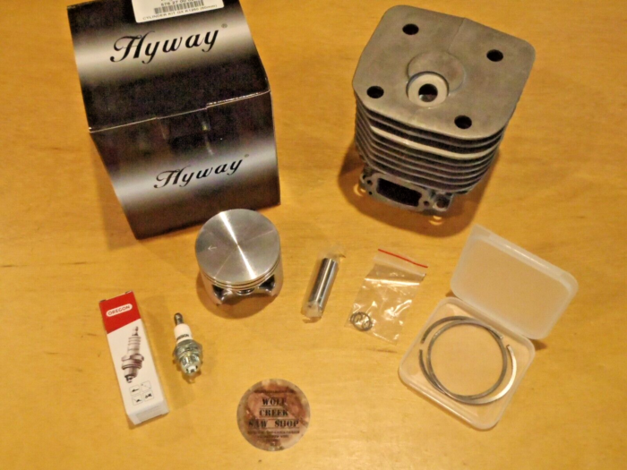 Hyway Nikasil cylinder piston for Husqvarna K1260 60mm