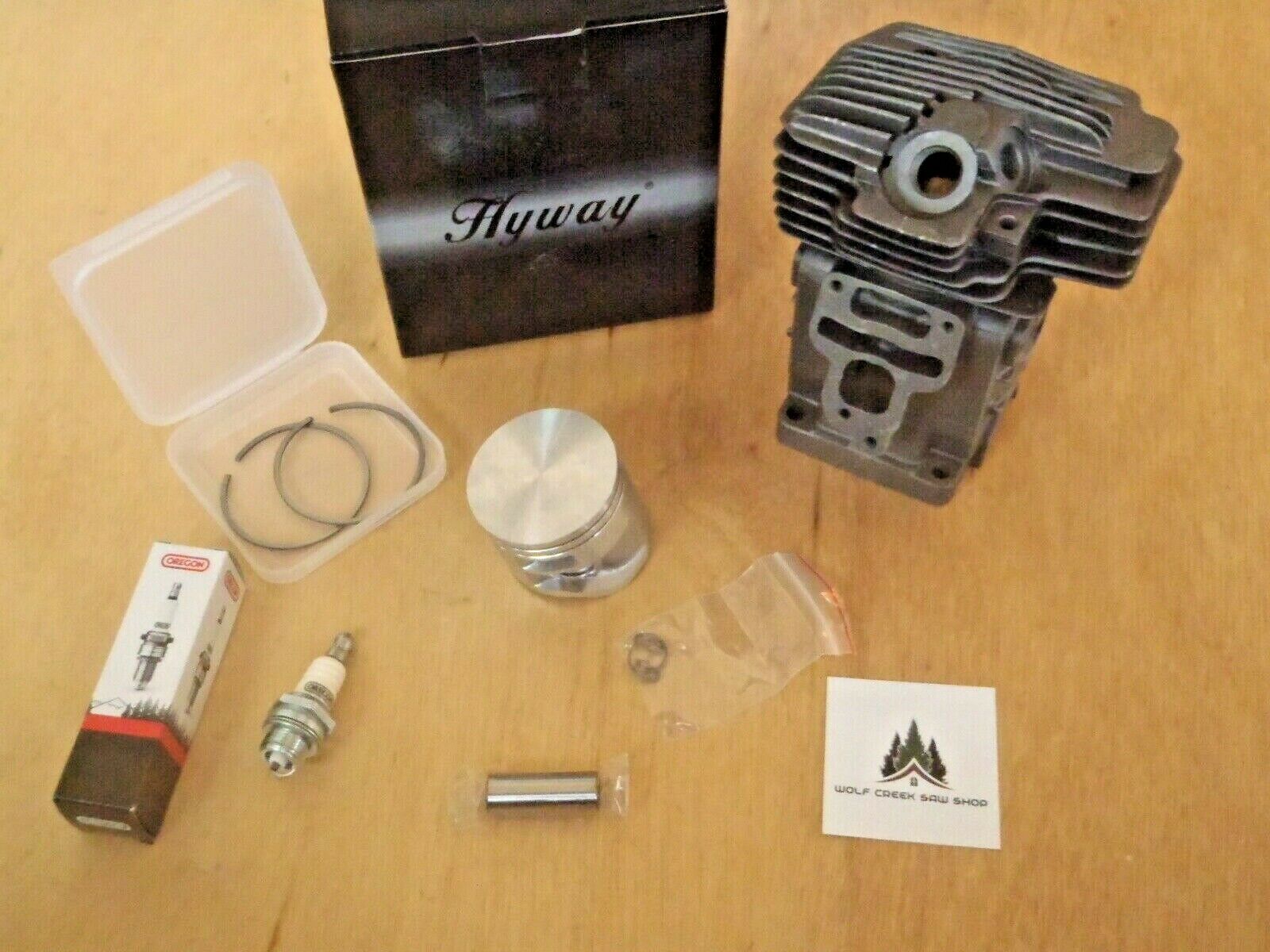 49mm HYWAY CYLINDER & PISTON ASSEMBLY FOR STIHL MS391 CHAINSAWS 1140 020 2004 