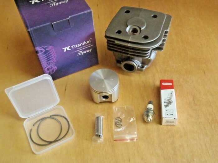 Hyway Titanikel cylinder piston kit for Husqvarna 390XP 385 55mm Jonsered 2188
