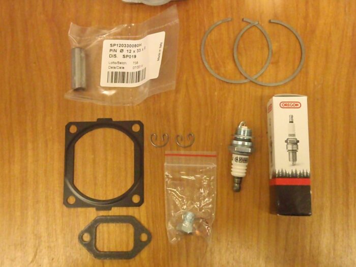 Meteor cylinder piston kit for Stihl MS660, MS650, 066 54mm with gaskets Italy Nikasil - Image 4