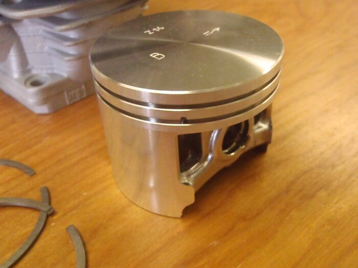 Meteor cylinder piston kit for Stihl MS660, MS650, 066 54mm with gaskets Italy Nikasil - Image 10
