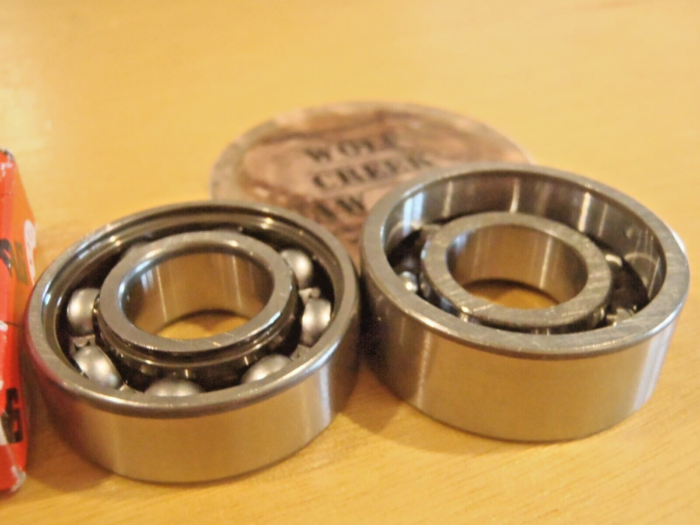 OEM NTN and FAG Stihl crankshaft bearing set fits 044 MS440 - Image 4